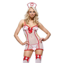 Load image into Gallery viewer, Porno Lingerie Hot Women Baby Doll Lenceria Sexi Erotic Lingerie Dress Cosplay Nurse Uniform Costumes Underwear Sex Clothes Role